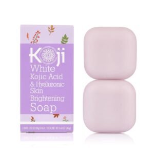 Koji White - Kojic Acid & Hyaluronic Acid Brightening Soap [80g x 2]